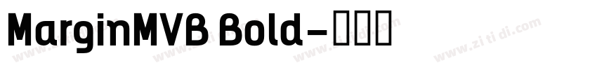 MarginMVB Bold字体转换